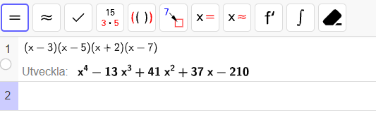 Uppgift 1389 Sida 51 - 3. Rationella Uttryck - Matematik Origo 3b, 2021