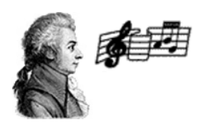 bild på mozart ur nationella provet i Matte A